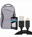 Energizer V208724 Laptop Charging Bag With Energizer UE10004QC Power Bank