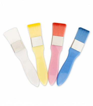 Envie Colourful Makeup Paintbrush Style Foundation Brush MX04, Yellow