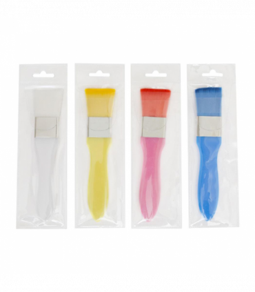 Envie Colourful Makeup Paintbrush Style Foundation Brush MX04, Yellow