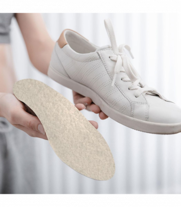Lambswool & Durch Wolle Insoles Thermal Inner Soles, Size 45/46