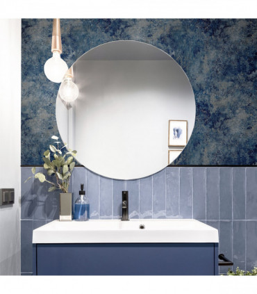 Modern Raffia Navy & Natural sw6