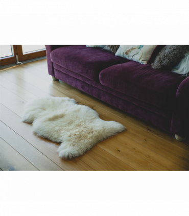 Natural  Sheepskin Rug Single Pelt - Natural Ivory & Cream Colouring