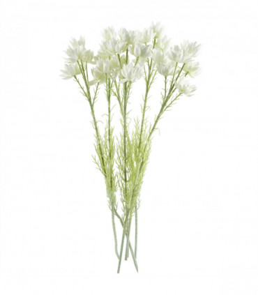 Pack of 6 x 60cm White Starflower Stem - 30 Flowers