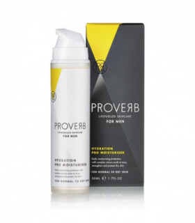 Proverb Pro Moisturiser Life Fuelled Skin Care Hydration for Men, 50ml