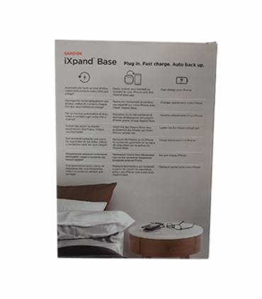 SanDisk iXpand Base For Phone Charging & Backup - Black 32 GB