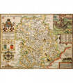 Shropshire Historical Map 1000 Piece Jigsaw Puzzle (1610)
