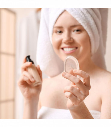Silicone Clear Make-Up Sponge