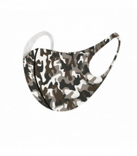 Termin8 Camoflage Resuable and Washable Face Mask Brown x 1 Mask