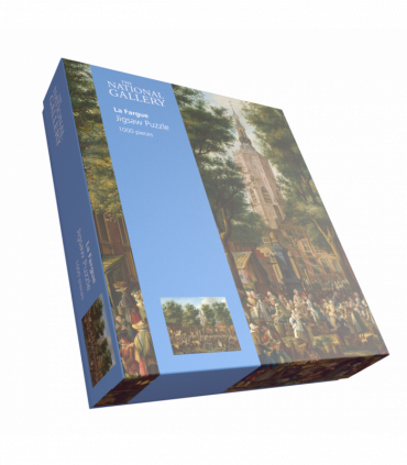 The Grote Markt at The Hague - National Gallery 1000 Piece Jigsaw Puzzle