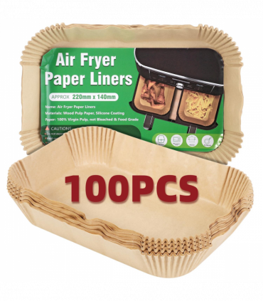 Vinsani 100pcs Air fryer paper liners 1010406