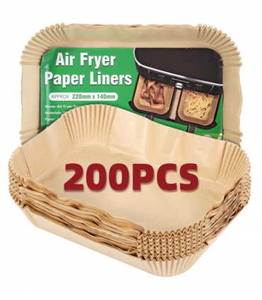 Vinsani 200pcs Air fryer paper liners 1010407