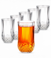 Vinsani 350ml Crystal Tall Glasses 6pcs 1010497