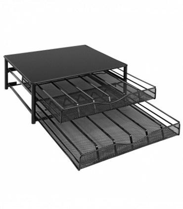 Vinsani Black Coffee Pod Double Drawer 1010402