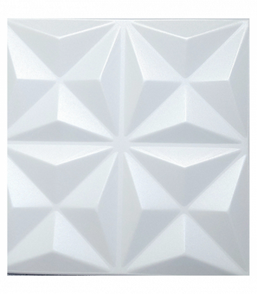 White 12: Decorative Ceiling & Wall Panels - 2m2 (21.52 sqft) - 8 Panels