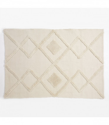 Windsor Geo Tufted 120x170cm Cream Rug