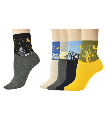 VINSANI 5pk WINTER NIGHT SOCKS 0009588
