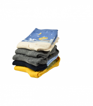 VINSANI 5pk WINTER NIGHT SOCKS 0009588