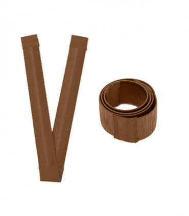 Women's Hair Styling Bun Maker Donut Former Twist Magic DIY Tool, Light Brown