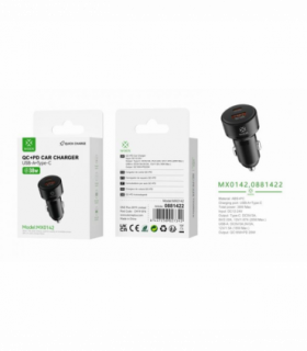 Woox MX0142 PD+QC Car Charger, Black
