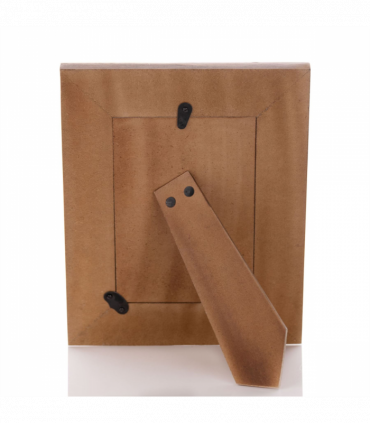 Hestia Resin, Mangowood & Brass Photo Frame 5" x 7"