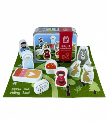 Apples To Pears Storytime Gift In A Tin Little Red Riding Hood