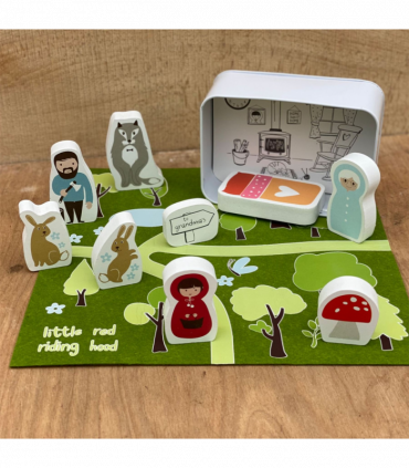 Apples To Pears Storytime Gift In A Tin Little Red Riding Hood
