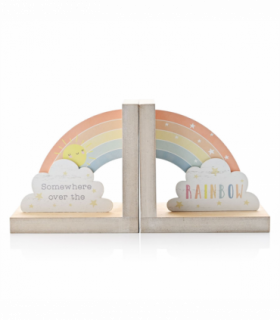 Petit Cheri Rainbow Bookends "Somewhere Over the Rainbow"