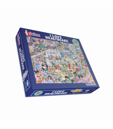 Mike Jupp 'I Love Healthcare 1000 Piece Jigsaw Puzzle
