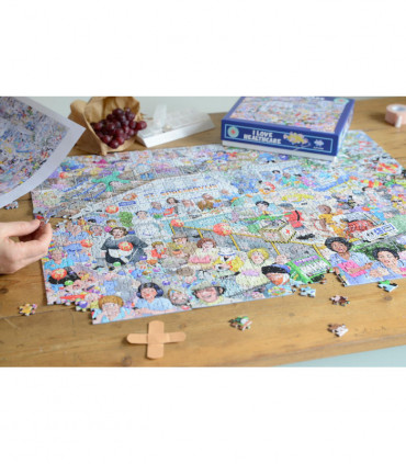 Mike Jupp 'I Love Healthcare 1000 Piece Jigsaw Puzzle