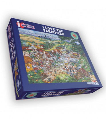 Mike Jupp I Love the Farmyard 1000 Piece Jigsaw Puzzle