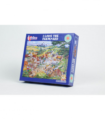 Mike Jupp I Love the Farmyard 1000 Piece Jigsaw Puzzle