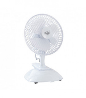 Neo Mini Clip Base Mount Desk Fan � White