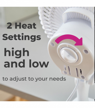 Neo Mini Clip Base Mount Desk Fan � White