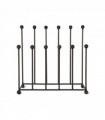 Neo Steel Black Powder Coated Boot Rack � Holds 6 Pairs