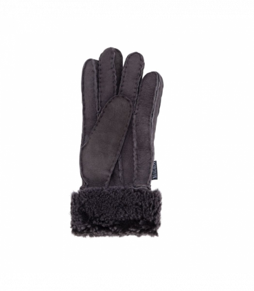 Nordvek Womens Sheepskin Gloves With Fur Cuff - 301-100