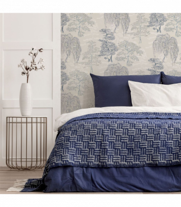 Oriental Garden Soft Blue sw12