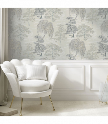 Oriental Garden Soft Blue sw12