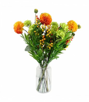 Pack of 6 x 70cm Artificial Viburnum Spray