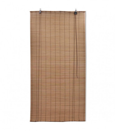 Roller Blind Bamboo 100x220 cm Brown