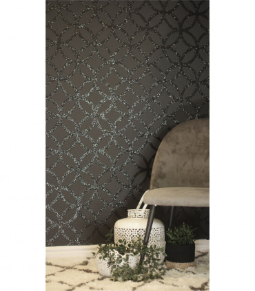 Sequin Geo Black sw9