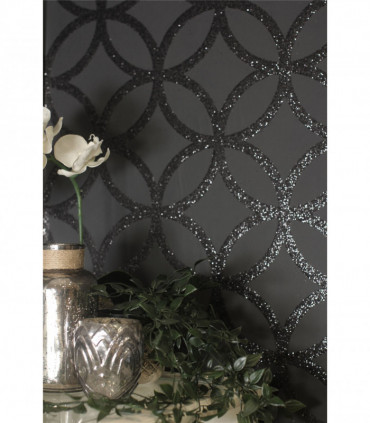 Sequin Geo Black sw9