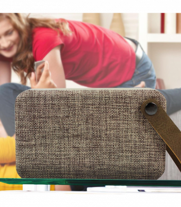 Soundz Fabric Bluetooth V4.1 Active Portable Speaker SZ250 & SZ300[SZ300 - Brown]