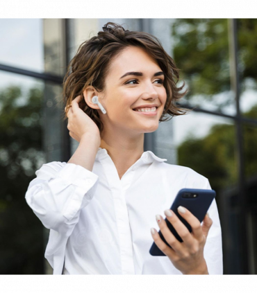 Soundz True Wireless Earbuds SZ970- Silver