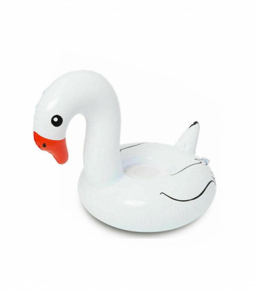 Soundz Waterproof Inflatable Flamingo Bluetooth Speaker Bath Pool[White]