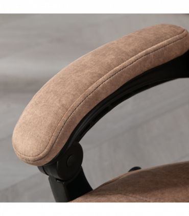 Vinsetto Massage Office Chair, Heated Reclining Desk Chair, Brown