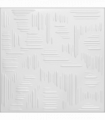 White 0: Decorative Ceiling & Wall Panels - 2m2 (21.52 sqft) - 8 Panels