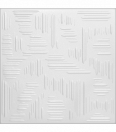 White 0: Decorative Ceiling & Wall Panels - 2m2 (21.52 sqft) - 8 Panels