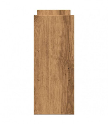 vidaXL Desk Organiser Adjustable Artisian Oak 40x17x41 cm Engineered Wood