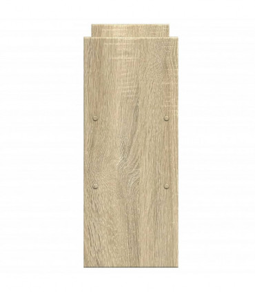 vidaXL Desk Organiser Adjustable Sonoma Oak 40x17x41 cm Engineered Wood