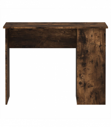 Desk Smoked Oak 100x55x75 cm Engineered Wood